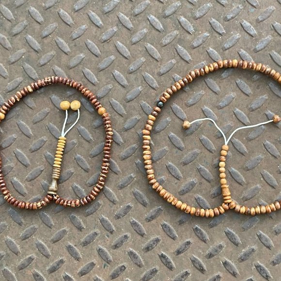 Lot of 2 prayer beads Handmade Tasbeeh Real Wood Beads Muslim Beads X 2 Tasbeh - Picture 8 of 11